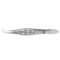 Fine Suture Tying Forcep Curved Stainless Steel, 10.5 cm - 4"